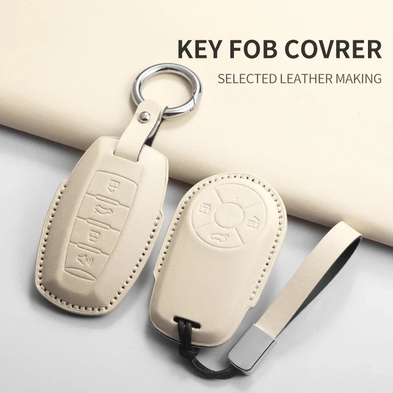 For Great Wall Euler Haval Jolion H6 Big Dog H6 H2 F7 Control Protect Cover Durable Accessories PU Car Key Case Cover