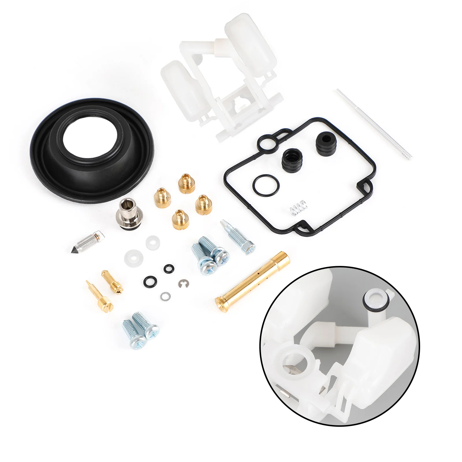 Artudatech Carburetor Carb Rebuild Kit fit for Suzuki GK75A GSF400 bandit 1991-1997