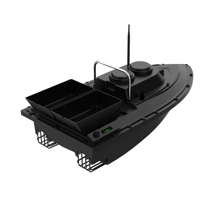 Top Seller  2Bait Hopper and Night Lights 500m RC GPS Fishing Bait Boat for Carp Fishing