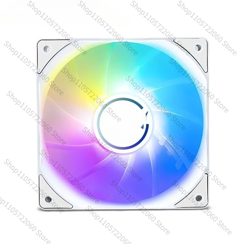 Suitable for Valkyrie V12F chassis cooling fan 12CM cooling fan PWM ARGB light synchronization