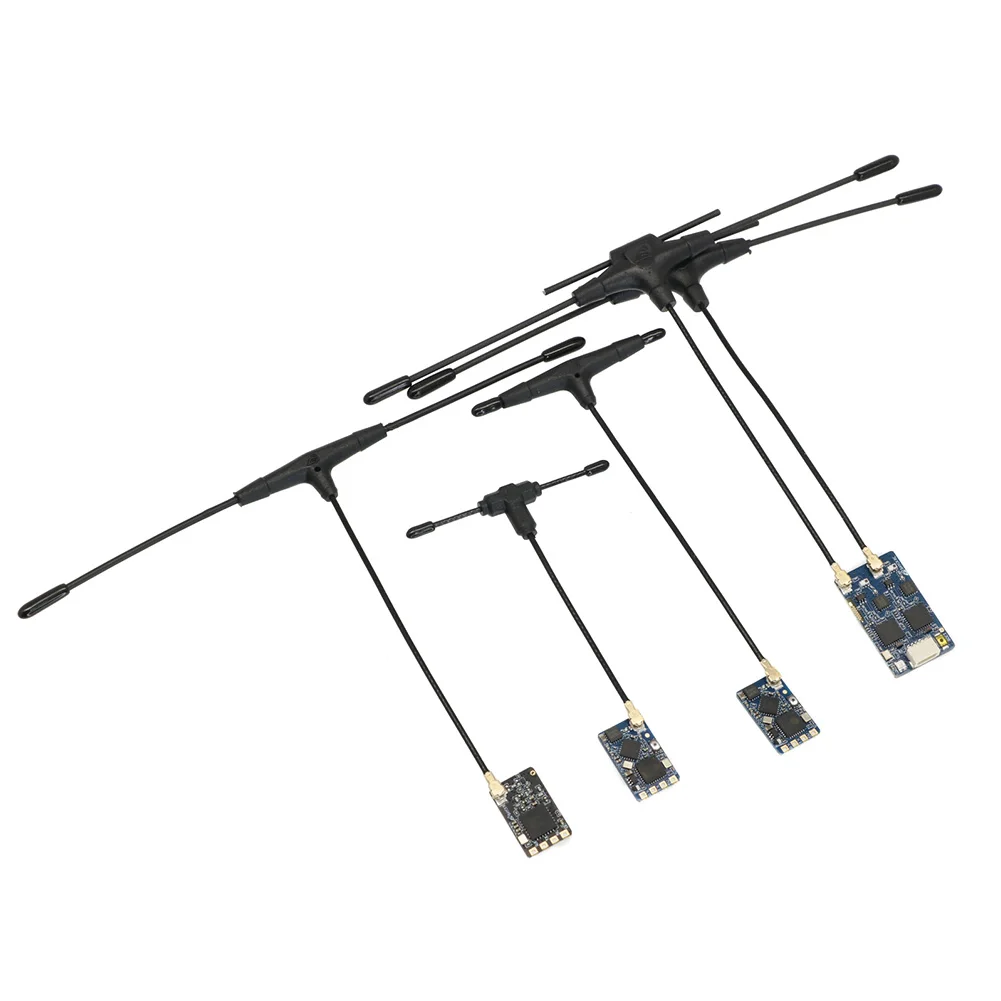 BAYCK ELRS 915MHz / 2.4GHz NANO ExpressLRS Receiver with T type Antenna Support Wifi upgrade for RC FPV Drones Parts