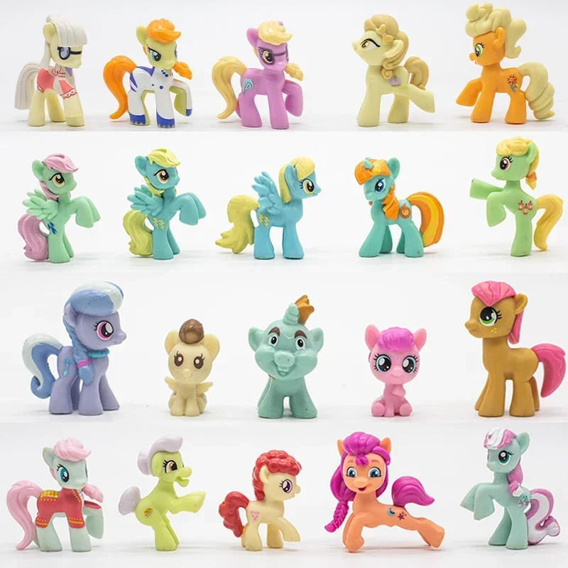 My Little Pony Pegasus Unicorn Flutter Sea Ponies Friendship Tales Retro Doll Toy Collection Anime Nostalgia Figure Kids Gifts