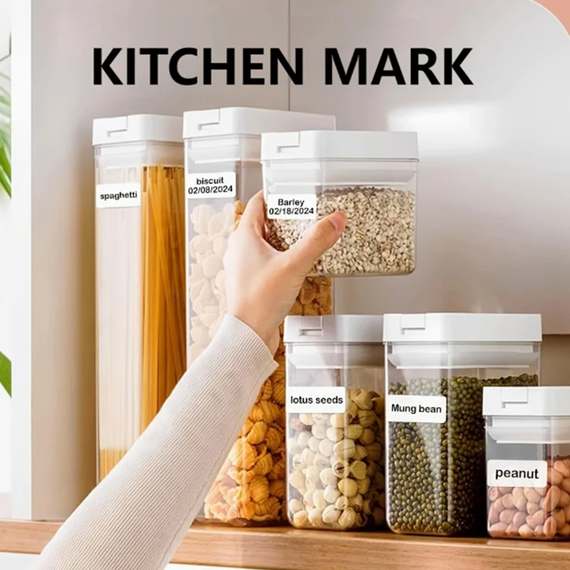 320 Labels/2 Rolls, D30 Label Maker Tape Compatible with Label Printer Paper, Home/Office/School Refill Pack, 14 x 40mm