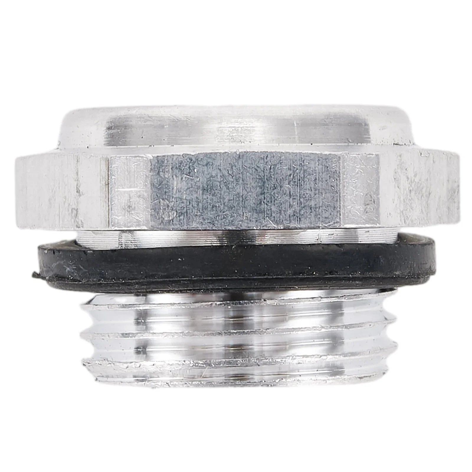 Aluminum Oil Level Gauge Sight Glass, Inner Hexagon Design, Reliable Oil Seal, Easy To Read Oil Level, Tempered Glass