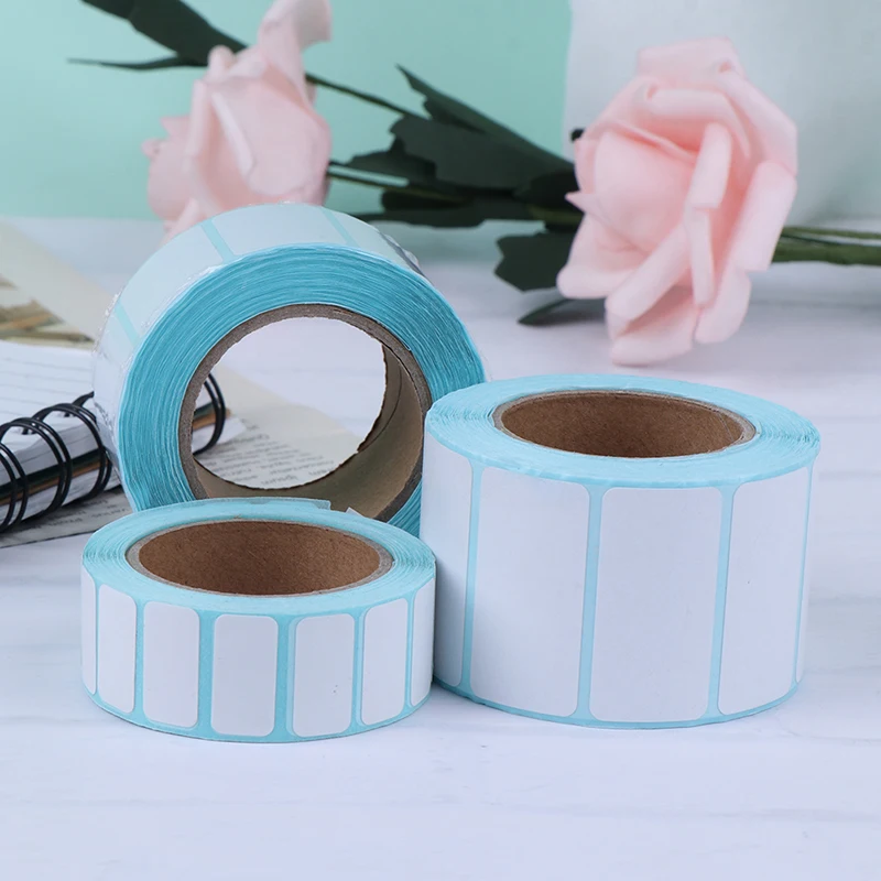 New 700pcs/Roll Adhesive Thermal Label Supermarket Price Blank Label Direct Print