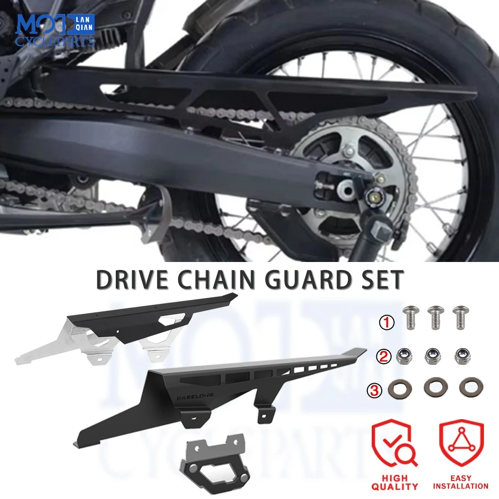 

Защита цепи для мотоциклов Honda CRF1100L Africa Twin, CRF 1100 L ADV Adventure Sports, XL750 TRANSALP 2019-2024 (модель 2025 года)