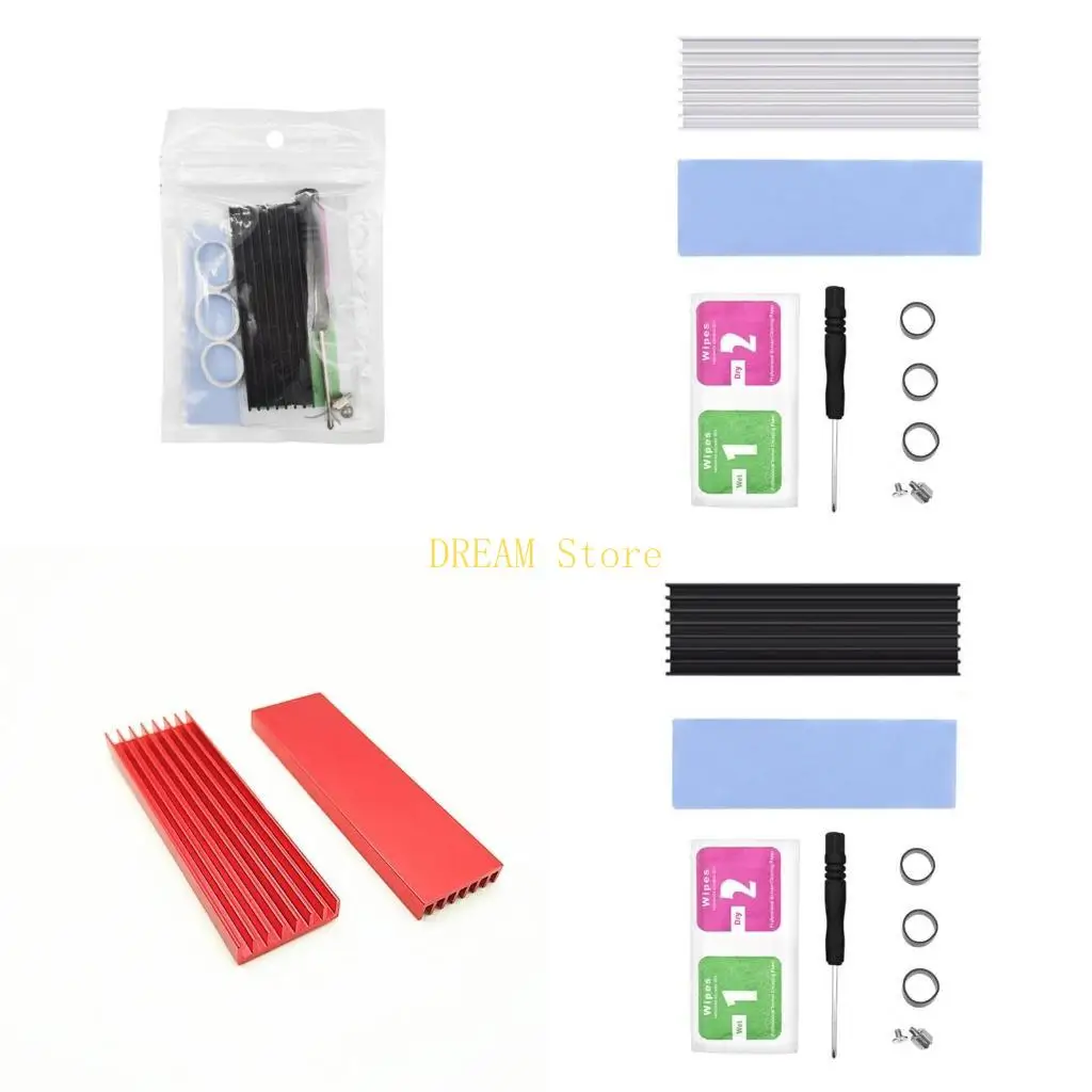 for M.2 Hard Disk Heatsink Aluminum Heat Dissipation Cooling Radiator Thermal Pa Best Sale