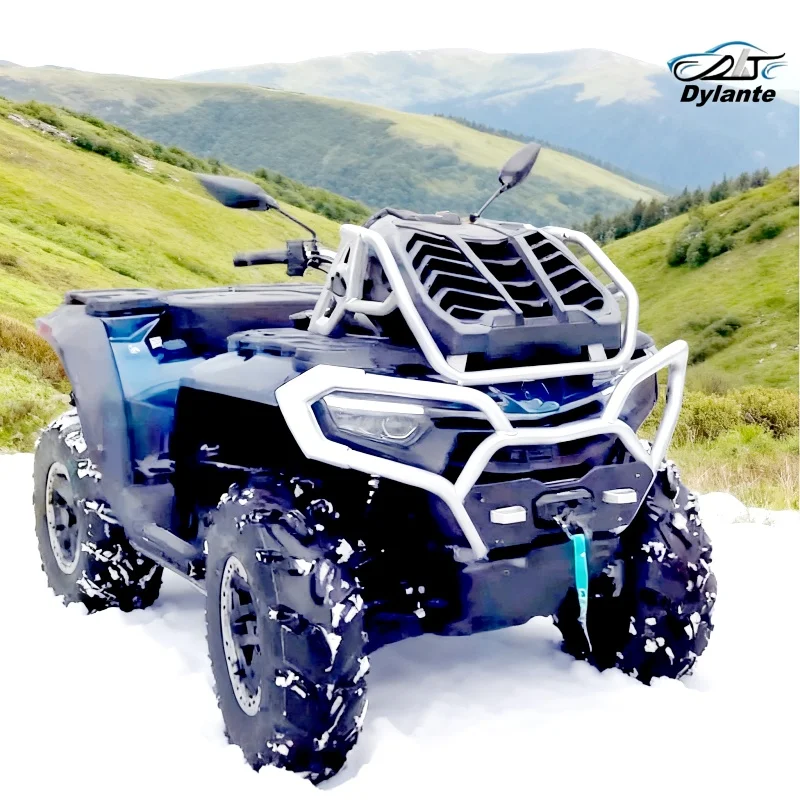 ATV Liquid Cooled 1000cc All Terrain Vehicle LCD Dashboard and Bluetooth Audio System for Ultimate Off-Road Hunting Performance