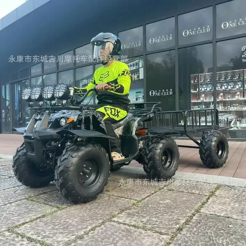 

All-terrain Mountain Off-road Motorcycle Little Bull Six-wheeled With Bucket Detachable Farm Vehicle