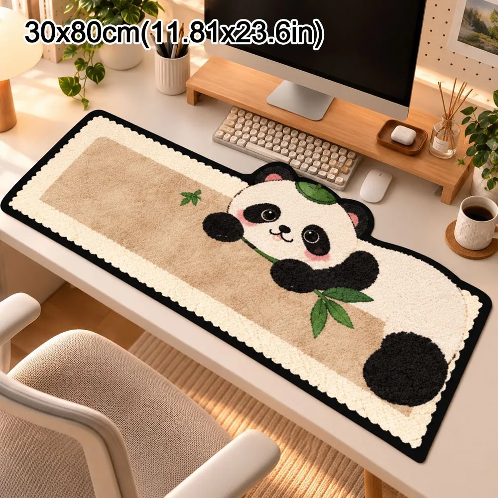 Animal Mouse Pad Non-Slip Base Easy to Clean Laptop Table Mat Gaming Accessories Writing Mat Computer Desk Protector Home Office