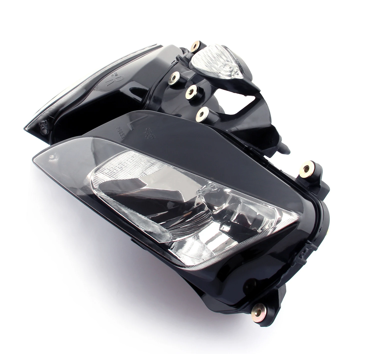 Artudatech Front Headlight Grille Headlamp Led Protector Clear for Honda CBR600RR 2003 2004 2005 2006