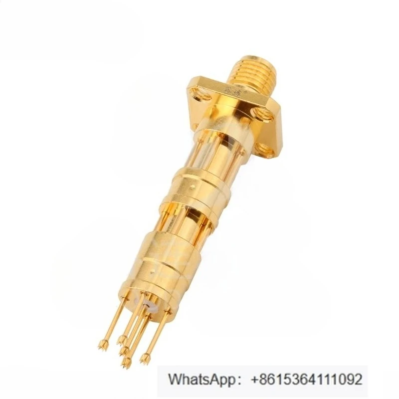 

RF Test Probe PCB Pad GGSGG Five-claw Pitch 3.0mm High Frequency RF Head GL62350