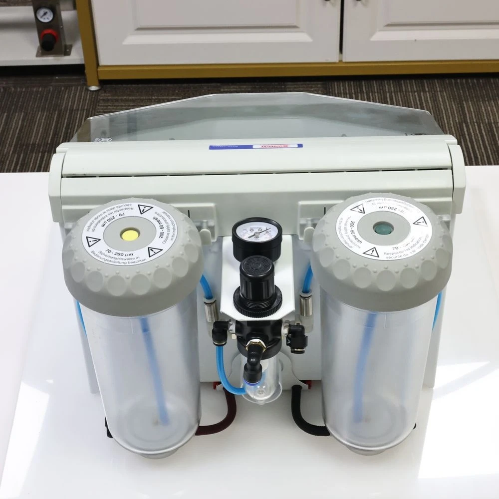 La sabbiatrice per gioielli tipo penna PS-7 Camera Jet 20L con 2 penne 110V/220V