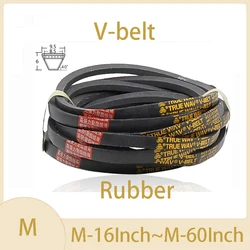 V-Belt M Section Triangle Belt M-16 17 18 19 20 21 22 23 - 60 Inch Rubber Mechanical Industrial Transmission Belt Imperial Size