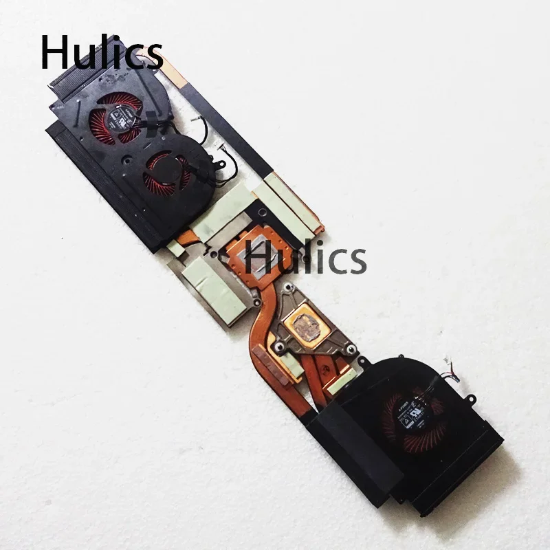 Hulics Used For MSI GS63VR Laptop Cooling Fan Cooler HEATSINK E3225001 MS-16K3 MS-16K2 BS5005HS