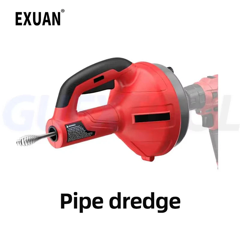 Household Electric Handle Pipe Dredging Machine Sewer Dredger Toilet Floor Drain Dredging Cleaning Machine Pipe Unclogger Sewer