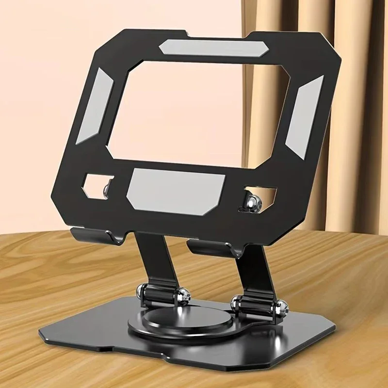 

360° Rotatable Tablet Stand Adjustable Foldable Desktop Stand Holder Compatible For 4.7-12 Inch Ipad Pro/Air/Min Laptop Tablet