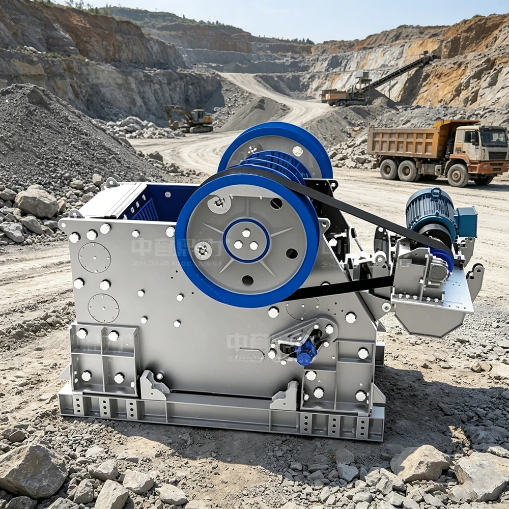 High Efficiency Mining Jaw Crusher Uniform Discharge Aggregate Crushing Machine