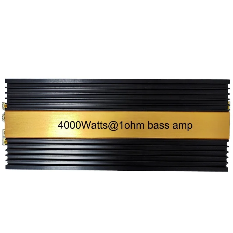 4000Wrms @ 1Ω Bass car amplifier Korean design mono block car audio amplifier for car subwoofer