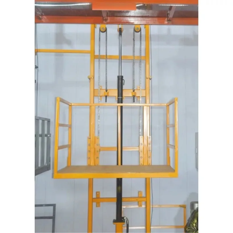 Hydraulic Cargo Elevator With Safety Protection System 500KG Capacity Automatic Control For Home Use
