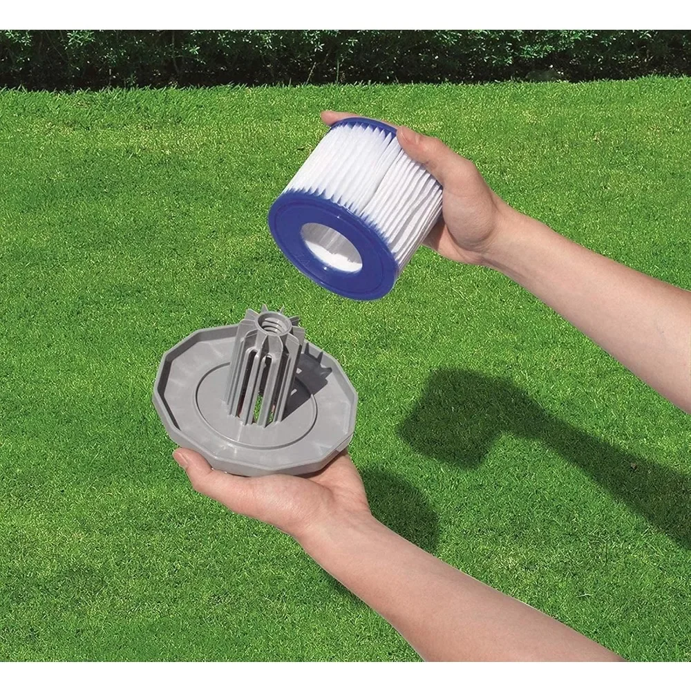 Nuevos filtros de cartucho VI, cartucho de filtro para bañera limpiadora, accesorios de jardín para Lay Z Lazy Spa Pool Miami Vegas Monaco