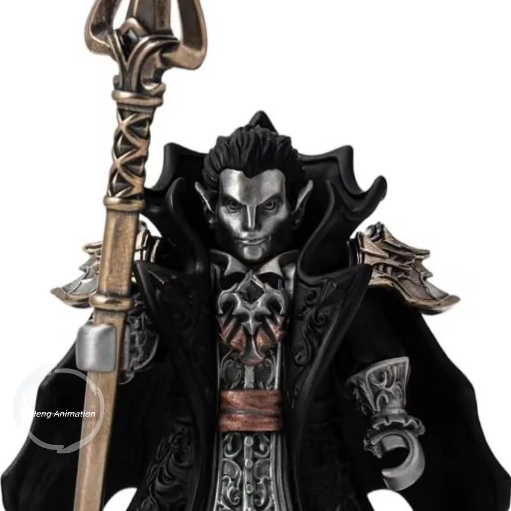 In Stock, Deep‑Red Vampire Statue Figure, Brass Desktop Ornament, Creative, Collectible,figure Trendy & Cool