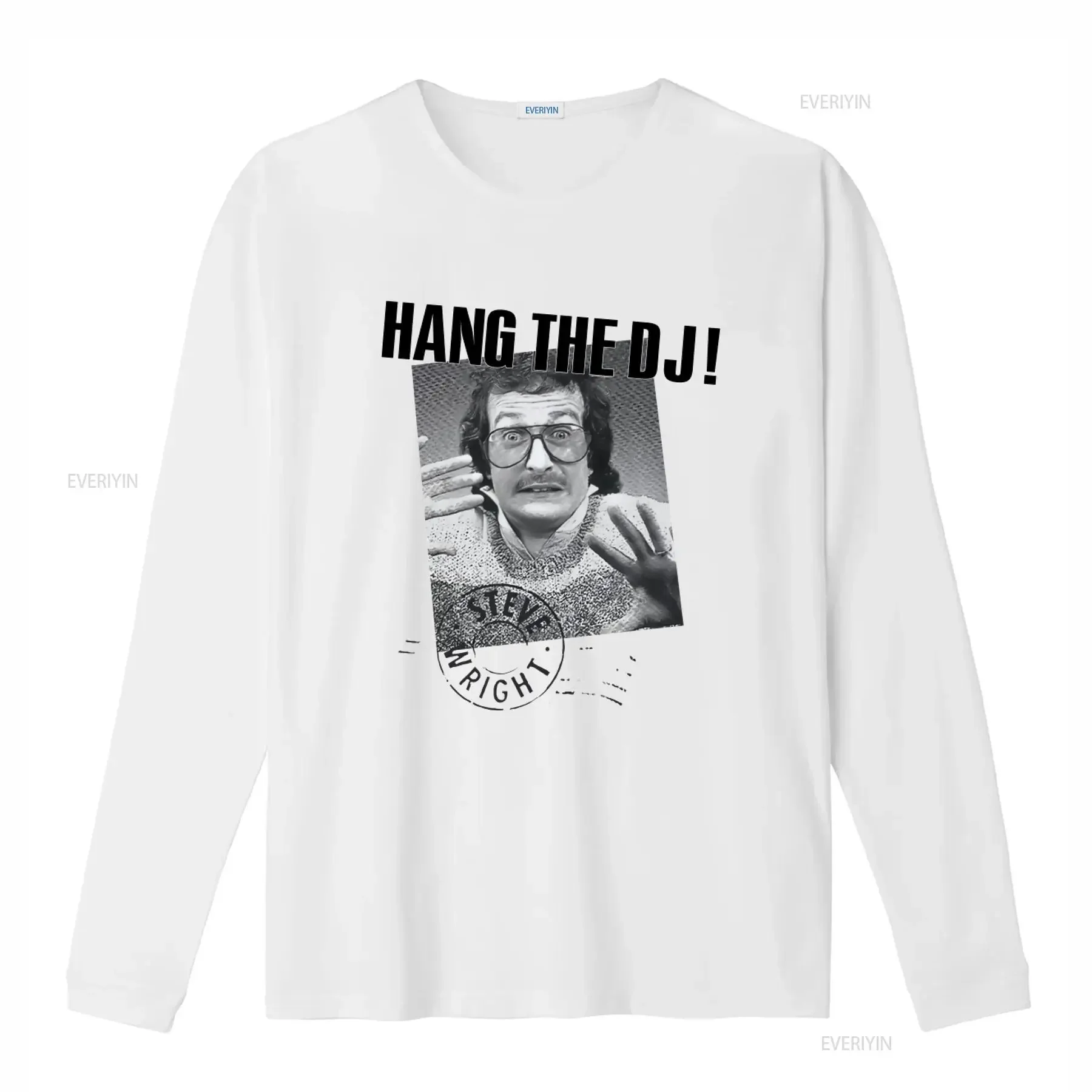 The Smiths Hang DJ Morrisey T shirt Retro Music Fan  vintage Washed designer clothes Versatile Slightly Comfortable Stretched