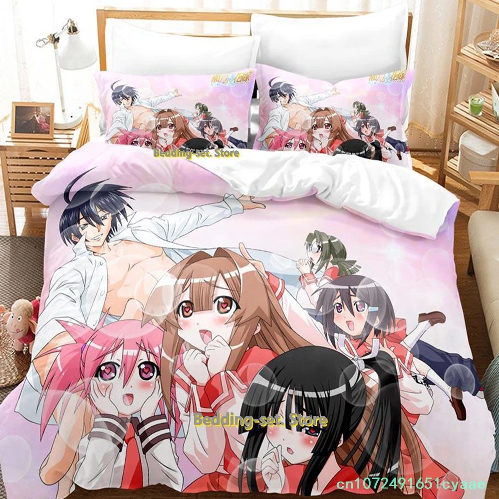 Seto No Hanayome My Bride Is A Mermaid Bedding Set Single Twin Full Queen King Size Bed Set Adult Bedroom Duvetcover Sets Anime