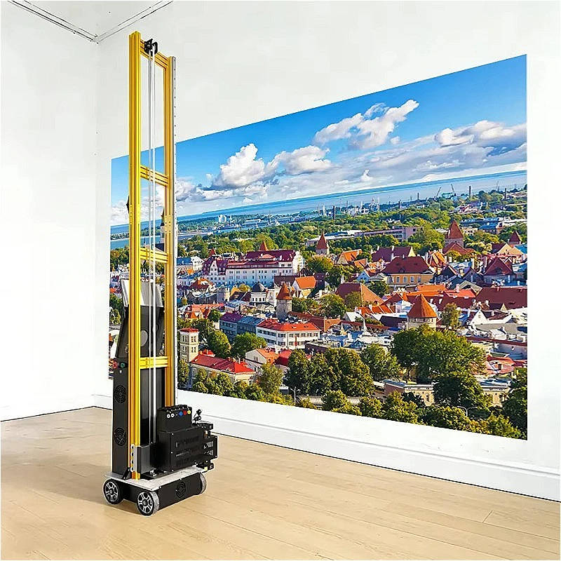 Art Gallery UV Wall Printer Vertical 3D Inkjet For Acrylic Glass Wood Metal Canvas Exhibition Wall Art Printing Customized
