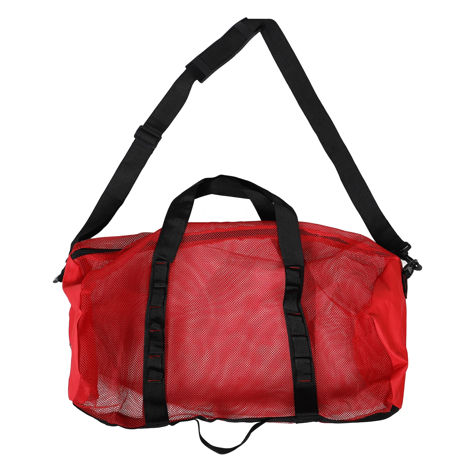 

Large Beach Bag Mesh Sturdy Lightweight Portable Storage Tote With Handles Travel Pool Swimming Gear Organizer Bag For