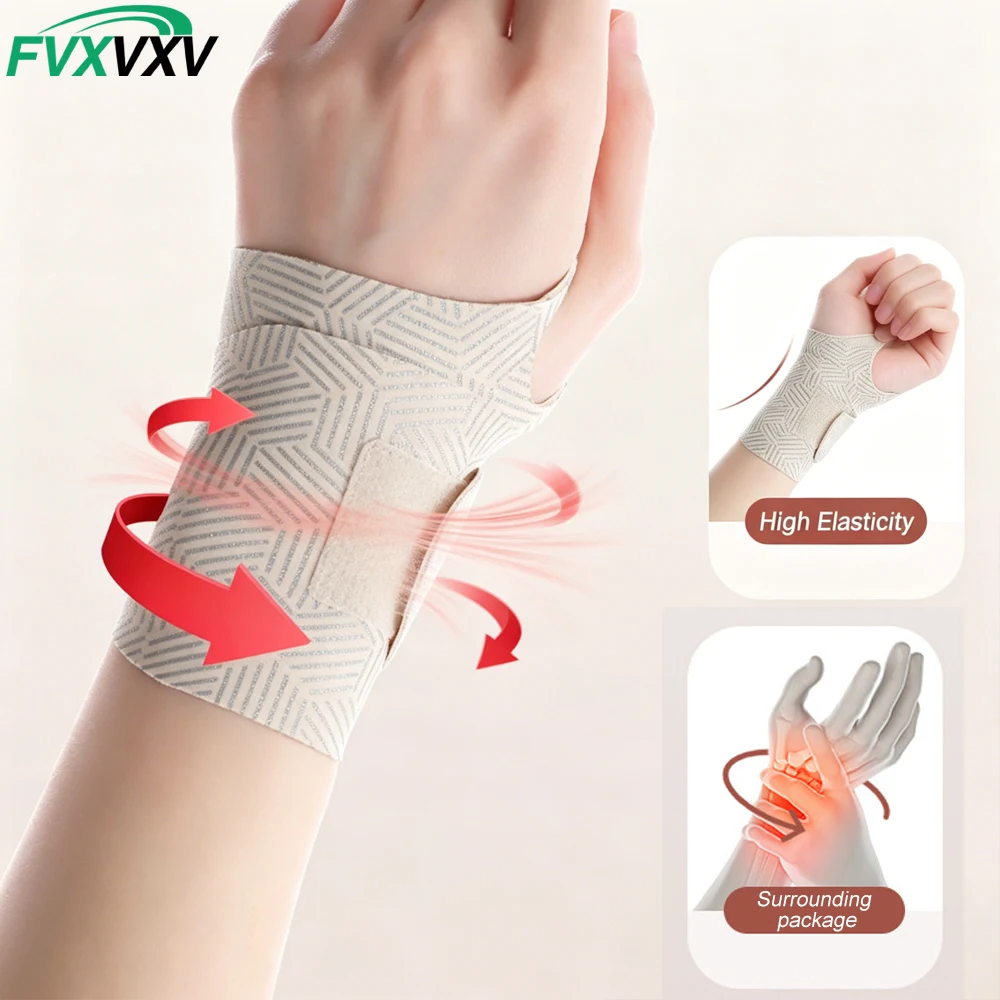 1PCS Ultra-Thin Elastic Ulnar Wrist Brace, Wrist Wrap Support for TFCC Tear, Carpal Tunnel Pain, Tendonitis Injury, Universal Fo