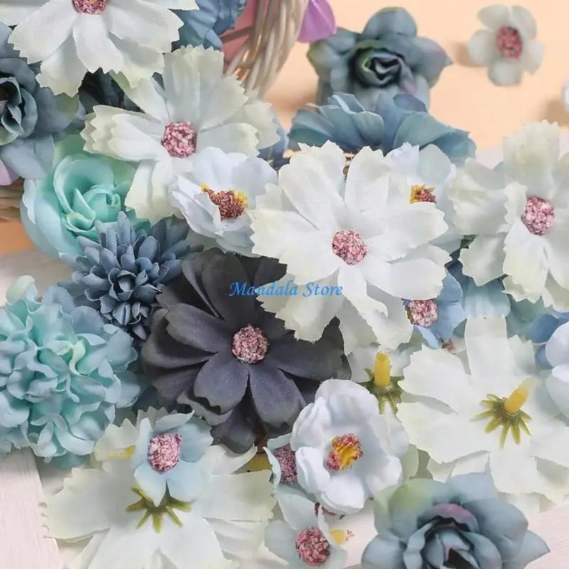 

U2JC Artificial Flower Buds 25-43mm Flower Heads For Wedding Flower Arrangements