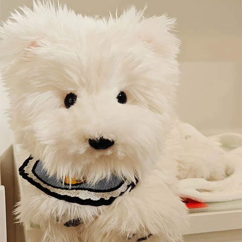 Kawaii Western Highlands Rucksack Super realistische Welpentasche Stofftier Plüschtier Kindergeschenk Ein Geburtstagsgeschenk