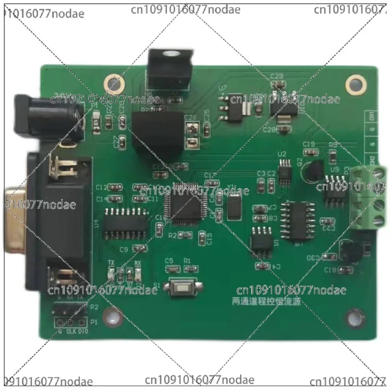 Dual-channel High-precision 0.1mA To 18mA Programmable Current Source Board, Resolution 0.5uA Aixin