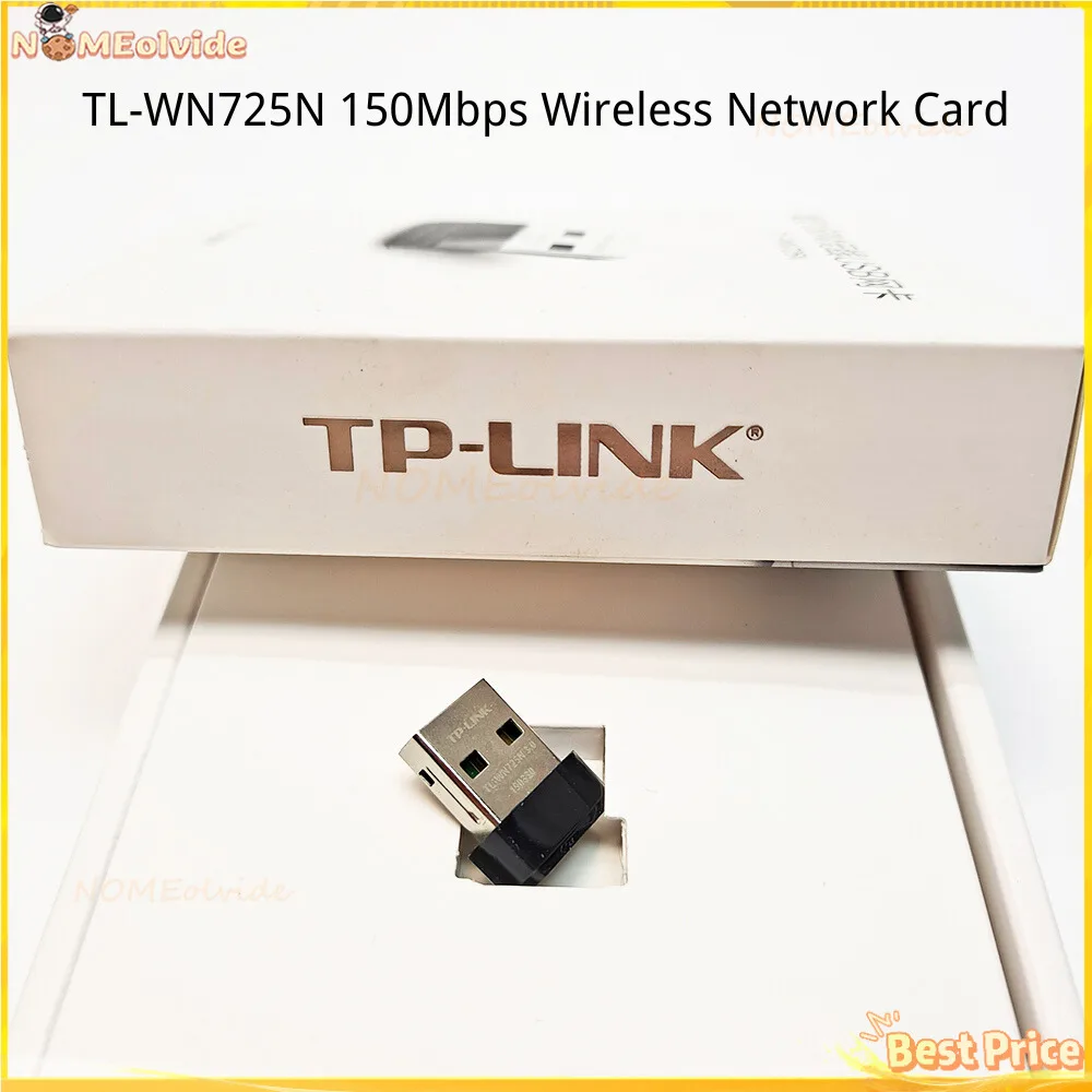 

TP-K TL-WN725N 150Mbps Wireless Network Card IEEE802.11G Wifi Adapter 2.4G USB Support Analog AP Fast Dispatch