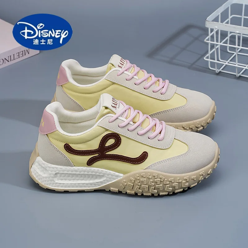 أحذية ديزني النسائية للتدريب لصيف 2025 جديدة: أحذية رياضية خفيفة الوزن قابلة للتنفس ونعل ناعم، أحذية كاجوال للأب لزيادة الارتفاع #1