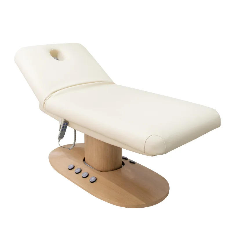 حار بيع تخصيص اللون الفاخرة المهنية صالون تجميل الجدول 2 محركات سرير تدليك كهربائي لمنتجعات التجميل
