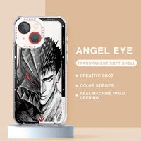 Berserk Anime Guts Cover Phone Case for Honor X7b X9b X8a X9a 5G X8 90 Lite Clear Soft Shell