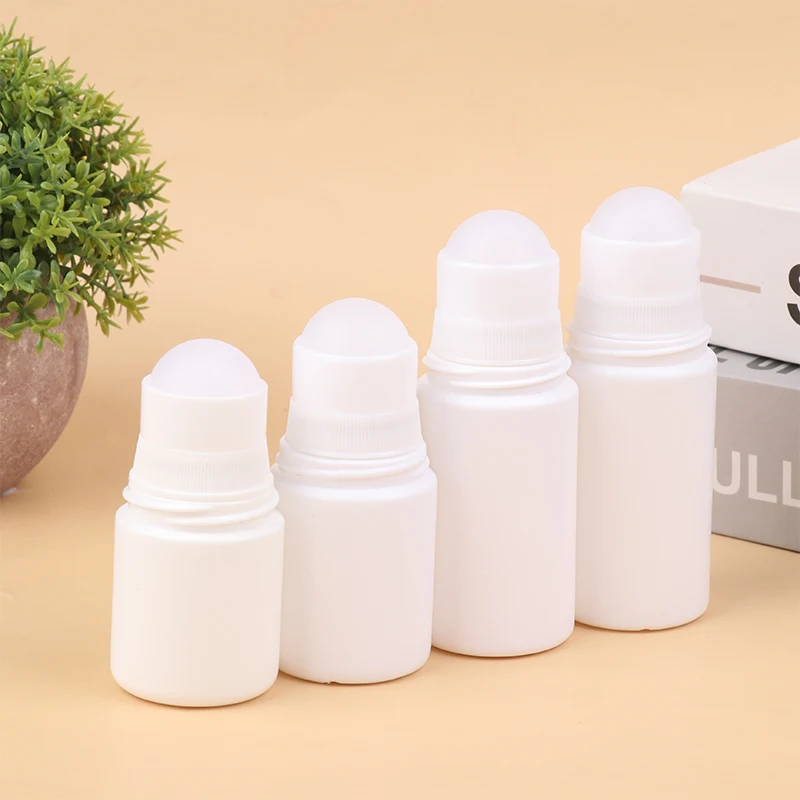 25/30/50/60ML Plastic Roller Ball Essential Oil Sub-bottling Mist Container Travel Refillable Bottle DIY Deodorant Accessories