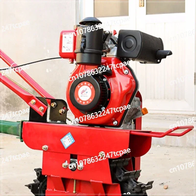 Chain Track Cultivator Agricultural Use Trenching Soil Cultivation Plough Field Soil Cultivation Gasoline And Diesel Models