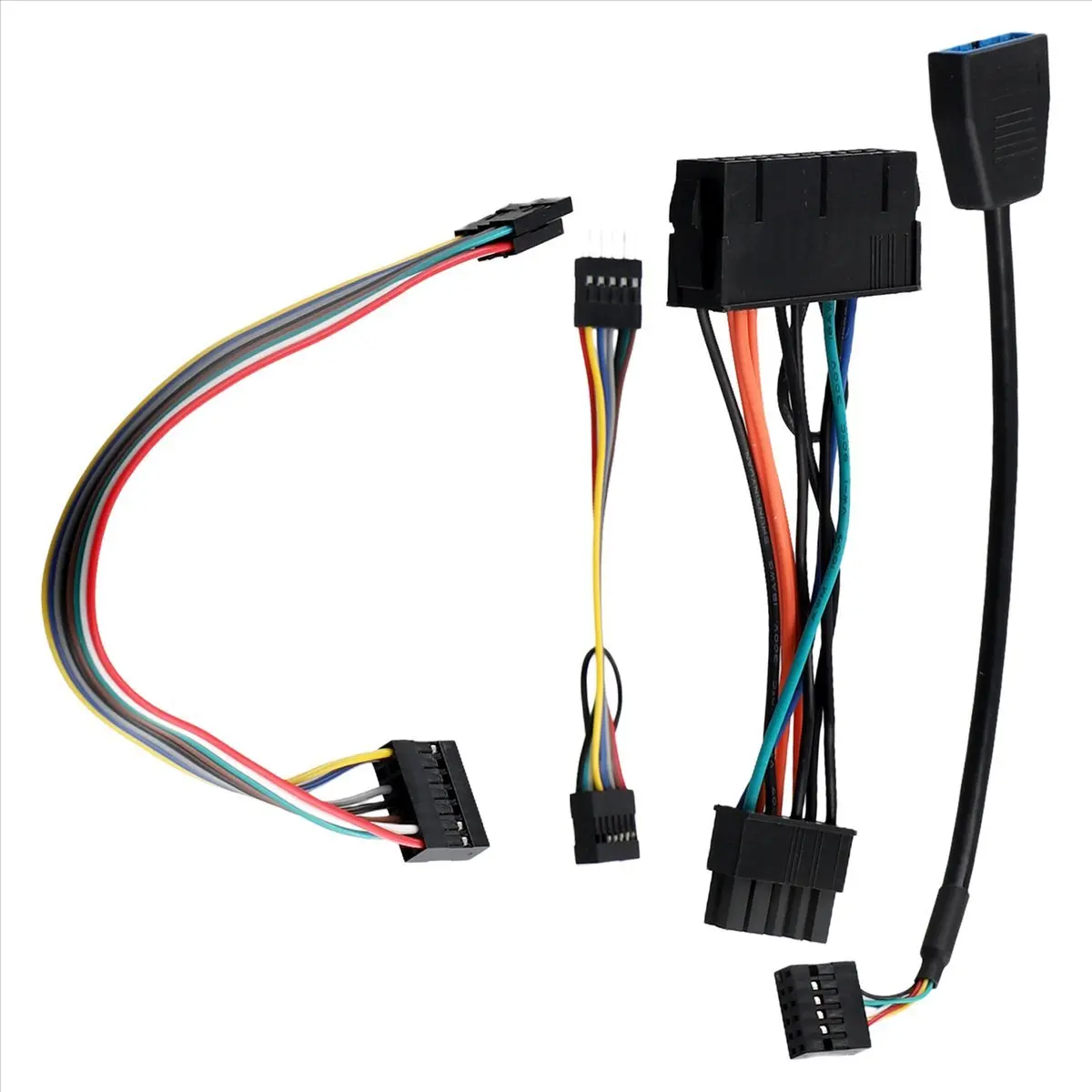 A72Z 4Pc/Set Switch Cable USB Cable Audio Cable PSU ATX Cable for Motherboard M900 to Ordinary Chassis Dedicated