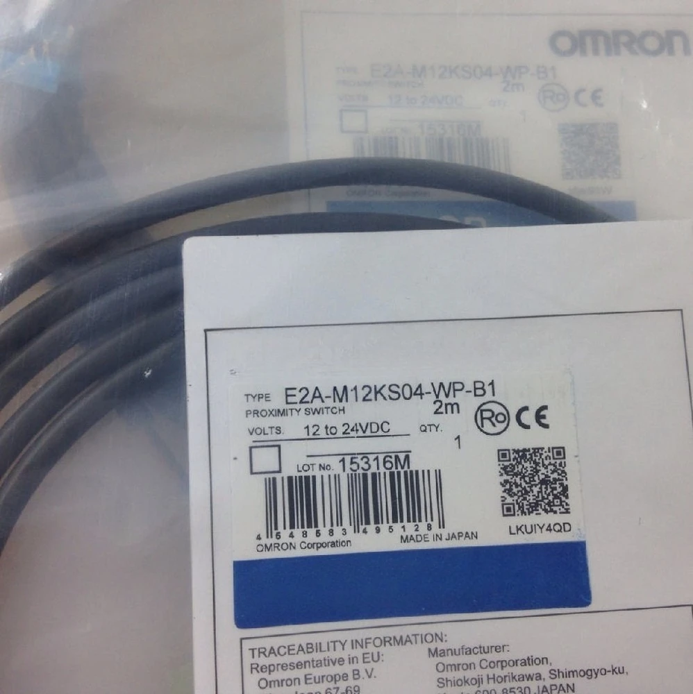 

E2A-M12KS04-WP-B1 PLC Proximity Switch E2AM12KS04WPB1in box Fast delivery