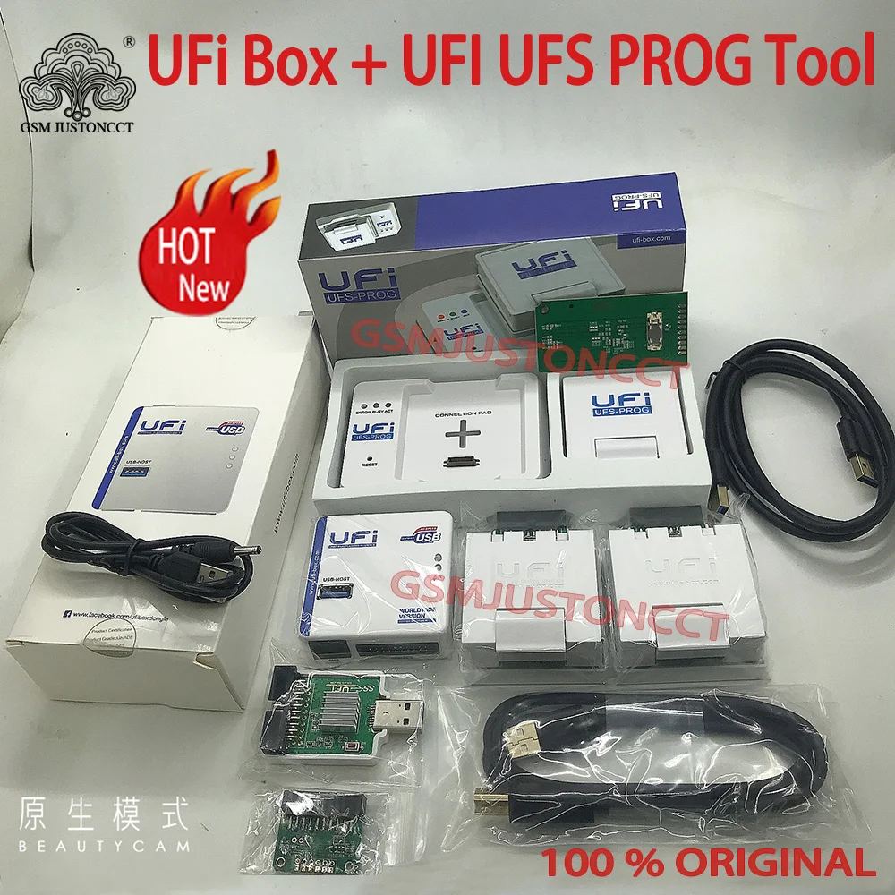 

gsmjustoncct UFI Box with UFS-Prog - Worldwide / International Version UFI BOX + UFS Socket