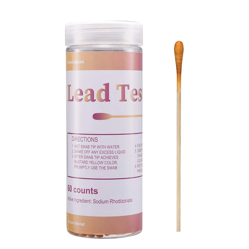 

Lead Test Swabs (30pcs), Sensitive Lead Check Test Kit for House Paints, Metal, Dishes and Other Painted Surface