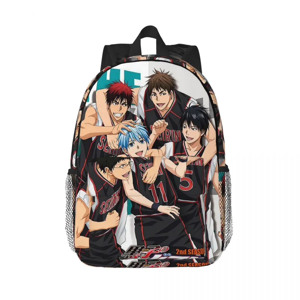 

Basketball Kuroko No Basket Anime Backpack Daypack Large Capacity Boys Girls BookBag Shoulder Bags for Men Women Kids School Bag
