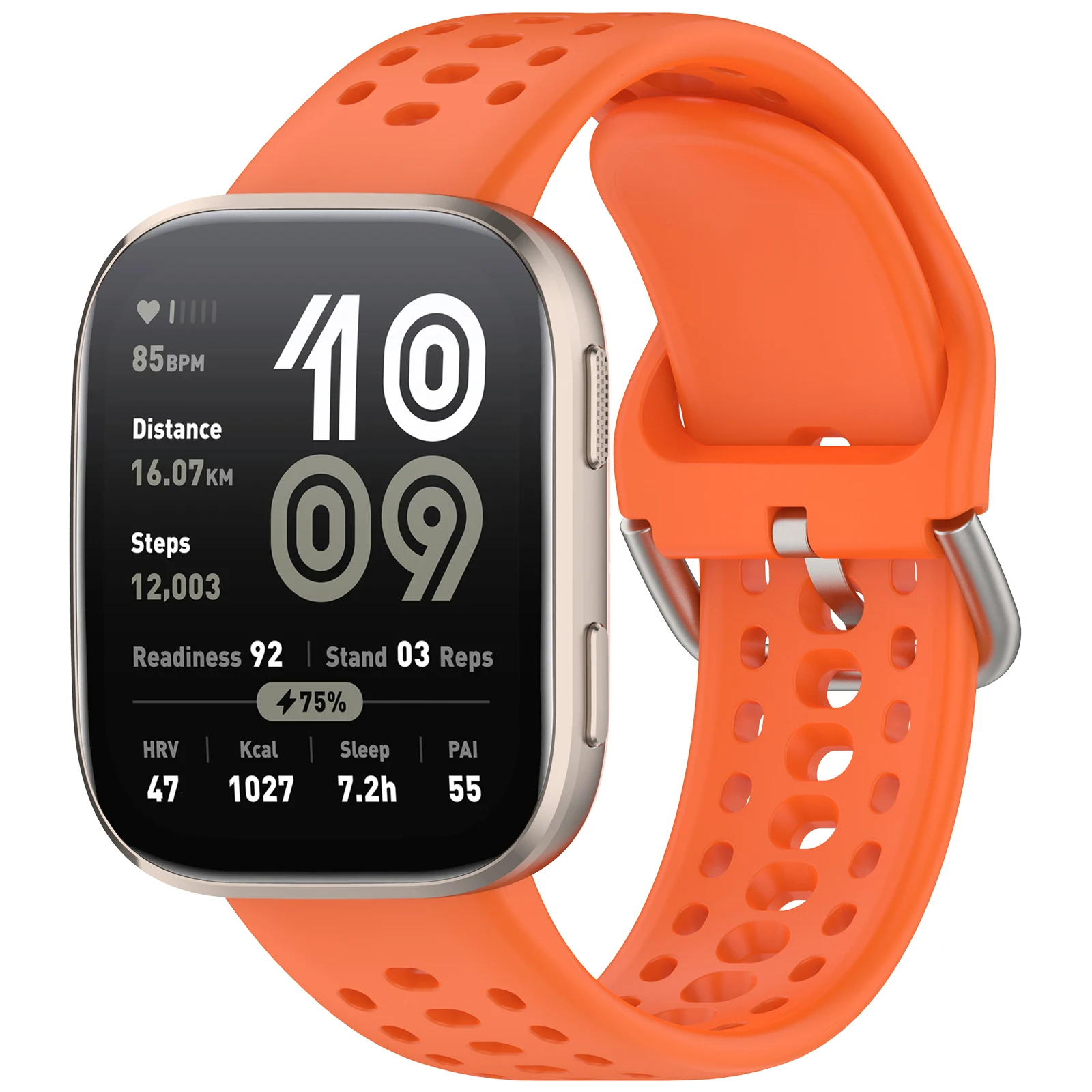 Originales Silikonarmband für Amazfit Bip 6, Zubehör, Sportarmband, atmungsaktiv, weich, Armband, Correa, Pulseras für Amazfit Bip6. – Detail 1