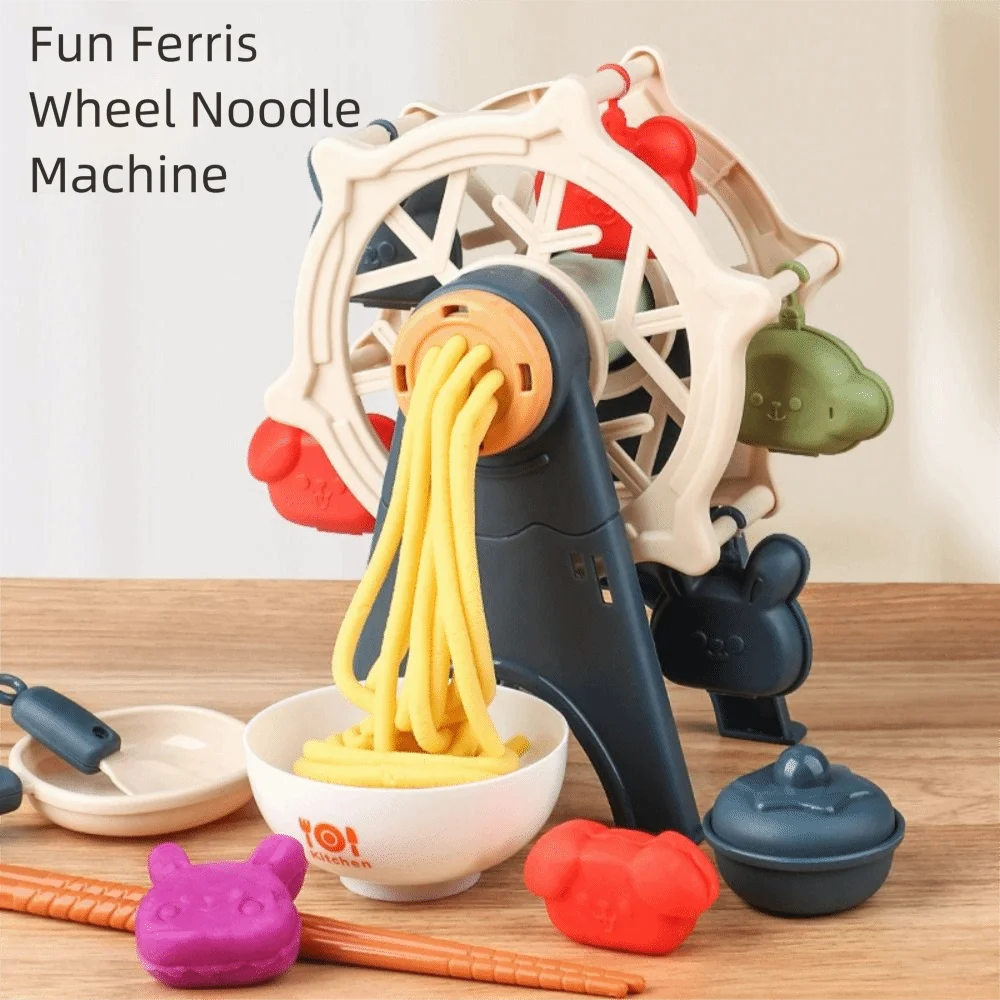 

Tea Time Playset Simulated Kitchen Playset Table Snack with Storage Case Kids Pretend Cooking Toy Interactive Montessori