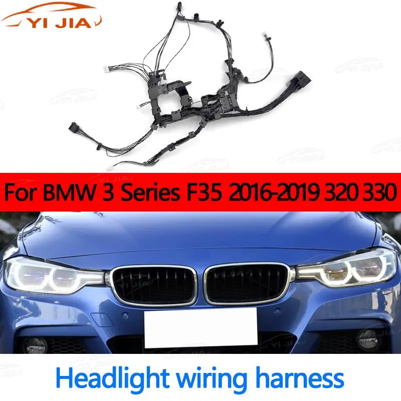 

For BMW 3 Series F35 2016-2019 320 330 HID Car headlight internal wire harness plug wiring harness assembly