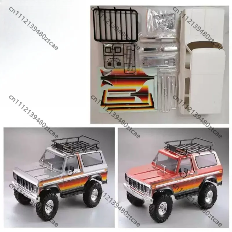 Simulation Hard Body Shell For RC Off‑Road Rock Crawler, Fit For 313mm Wheelbase Chassis, Upgrade Hobby Spare‑Part