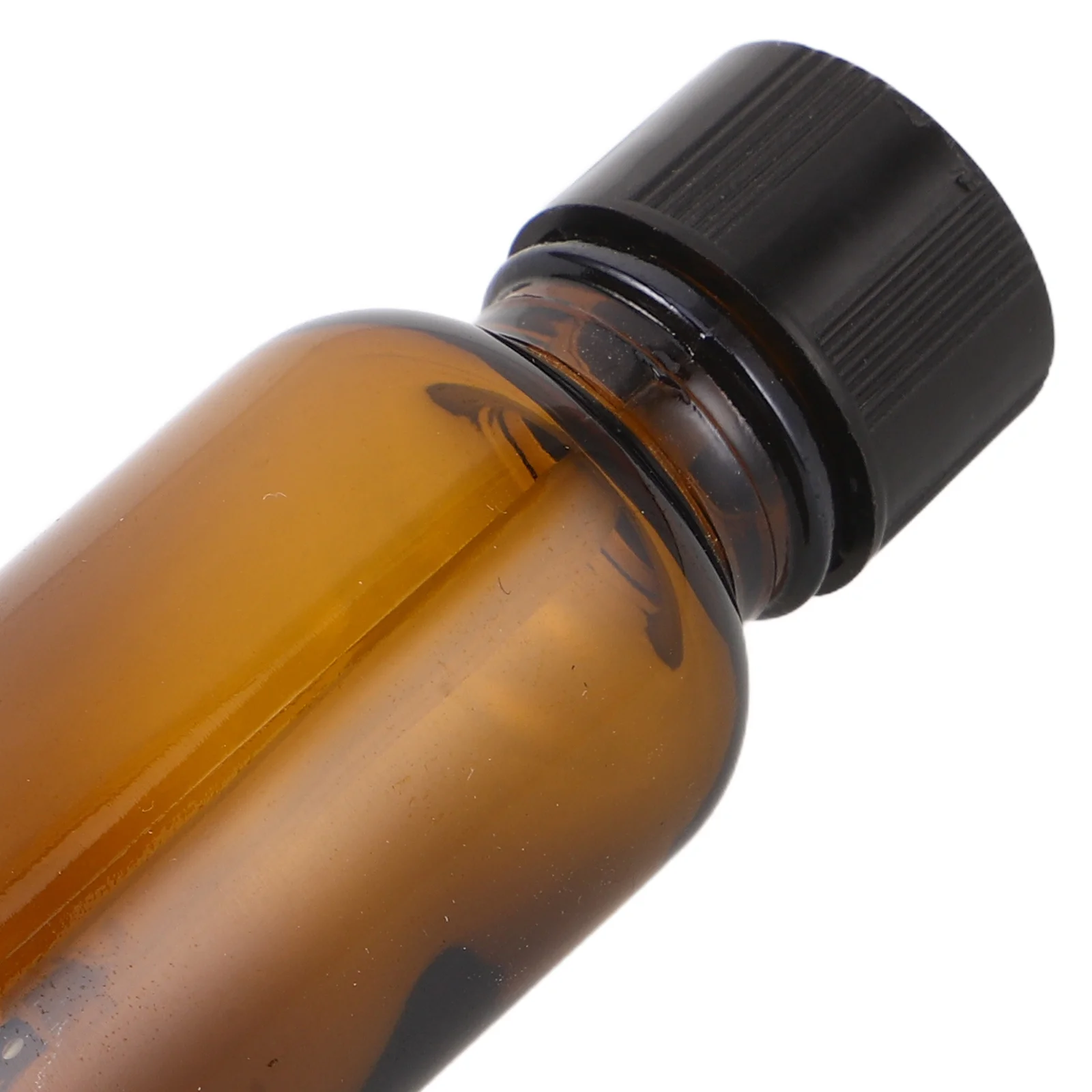 Bouteilles de vernis à ongles rechargeables en verre marron, joint sécurisé pour le stockage des liquides, conteneurs de beauté, huile essentielle, DIY, 20 pièces